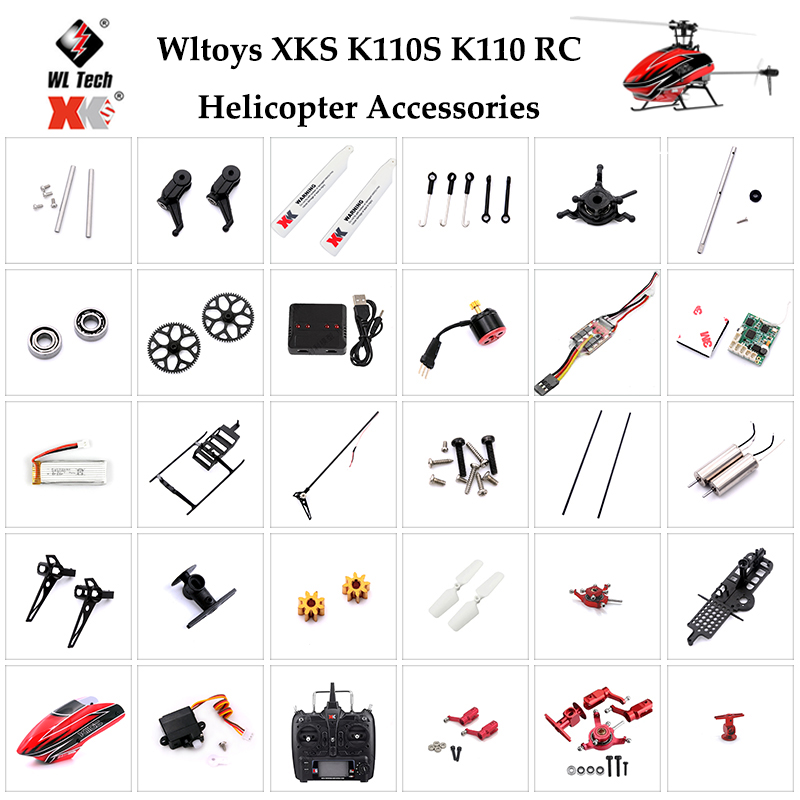Rc Helicopter Parts - Wltoys XK K110S RC Lame per