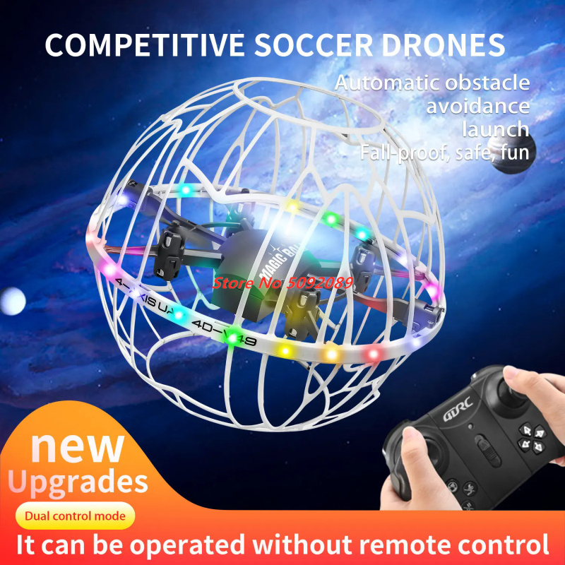 Rc Helicopter Gas - Drone RC Intelligente con Evitamento Ostacoli,