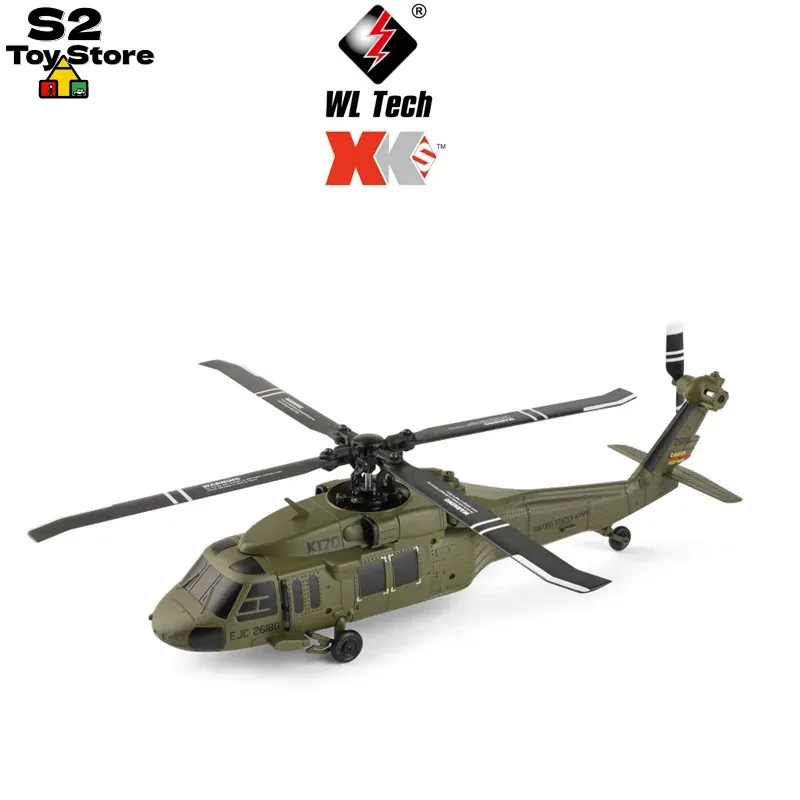 Rc Helicopter Gyro - Weili K170 4CH RC Helicopter Bilancia