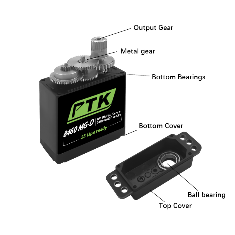 PTK 8460 MG-D9g Servo Digitale - Rc Helicopter Motor recensione e prezzo