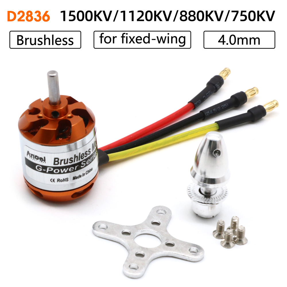 Motore RC D2836 750KV 1500KV 8 - Rc Helicopter Parts recensione e prezzo