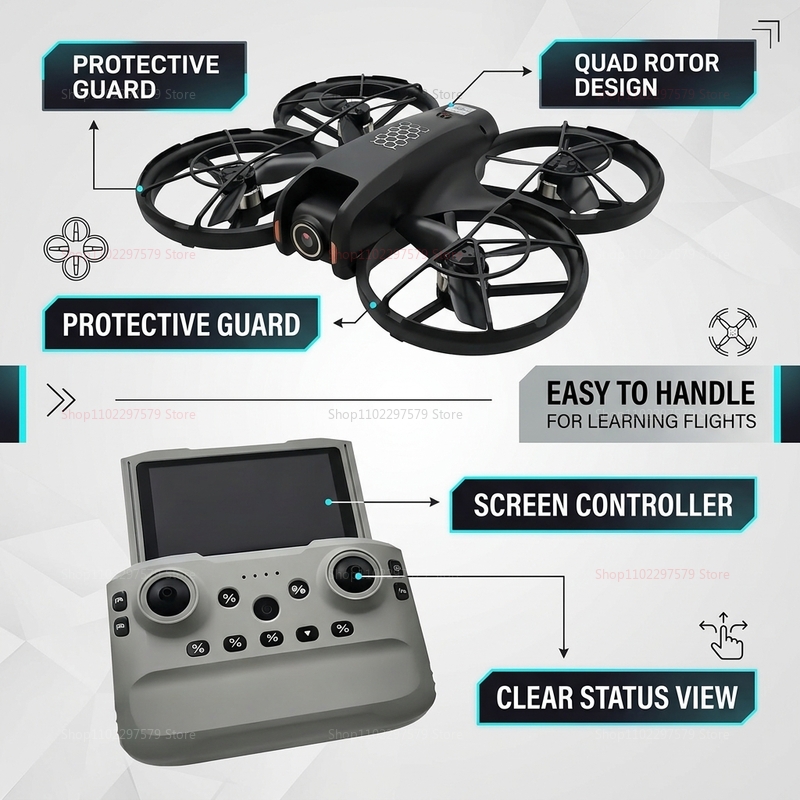 Nuovo Drone M5 Mini 2026 con F - Rc Helicopter Gyro recensione e prezzo