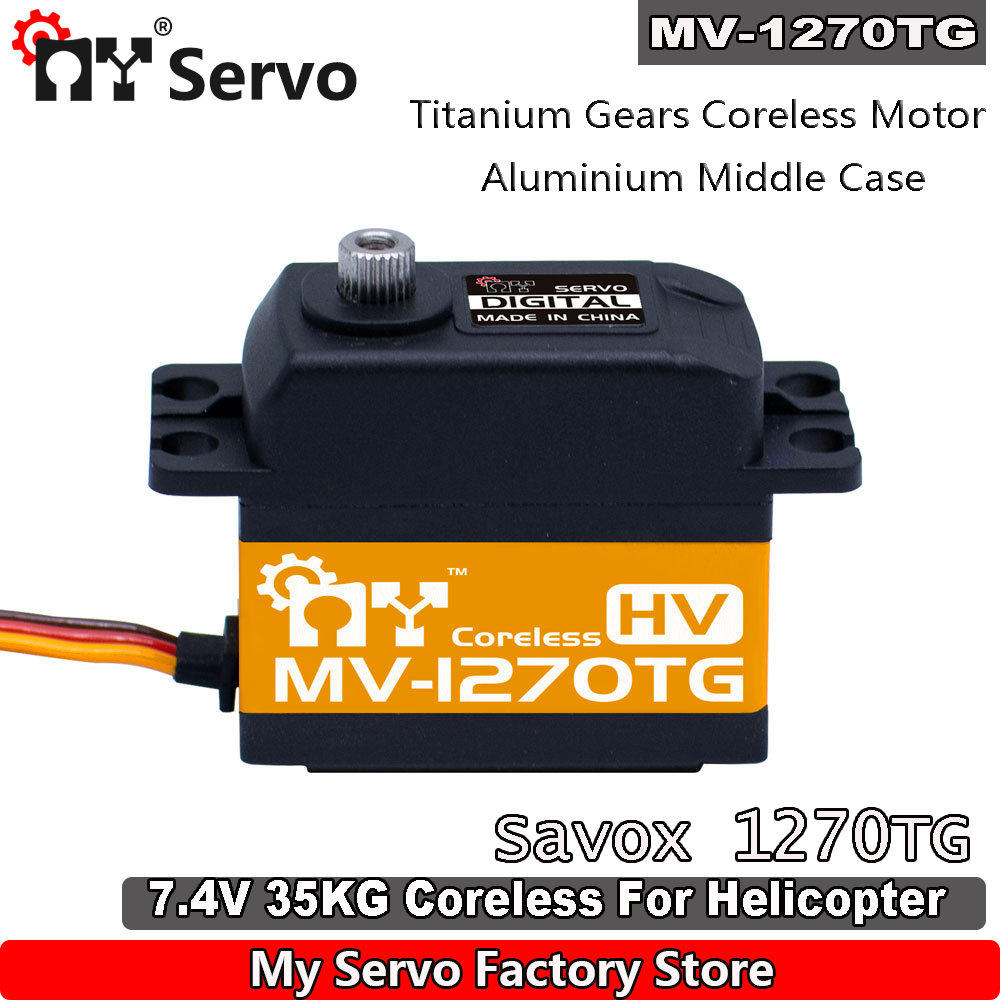 MY RC Servo MV-1270TG HV 35kg  - Rc Helicopter Parts recensione e prezzo
