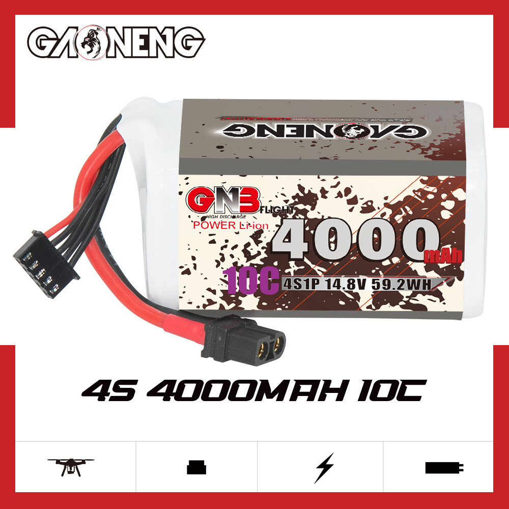 GNB 4000mAh 4S 14.8V 10C 20C C - Rc Helicopter Parts recensione e prezzo