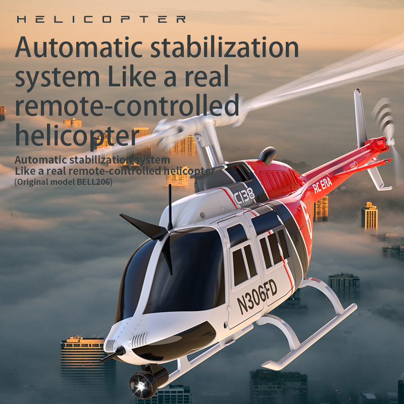 RC ERA C138 1:33 Bell 206 RC E - Rc Helicopter Gyro recensione e prezzo